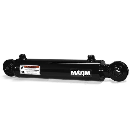 Maxim 400507 - WSB Swivel Ball Welded Hydraulic Cylinder: 1.5 Bore x 8 Stroke - 1 Rod