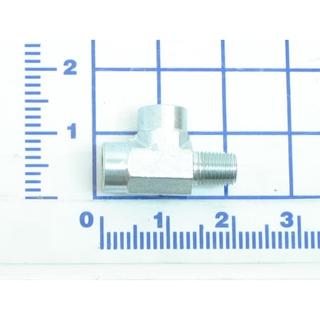 Dlm DOTH2736 - Fittings,Male Tee 1/4" 1/4"M X 1/4" F X