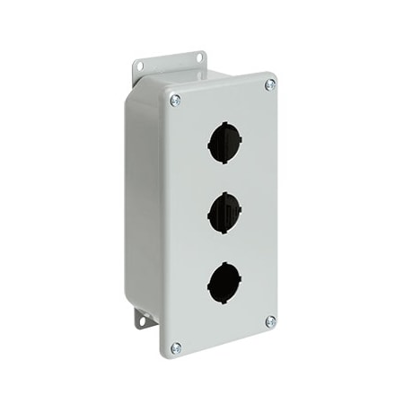 Nvent Hoffman E4PBGXM - Captive Screws Electrical Enclosures, 9-1/2 in H, 3-1/2 in D, 2-3/4 in W, NEMA 12, Steel