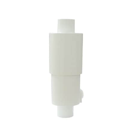 Supco PPW114V - Positive Pressure Trap,1.25" x 1.25" Wht