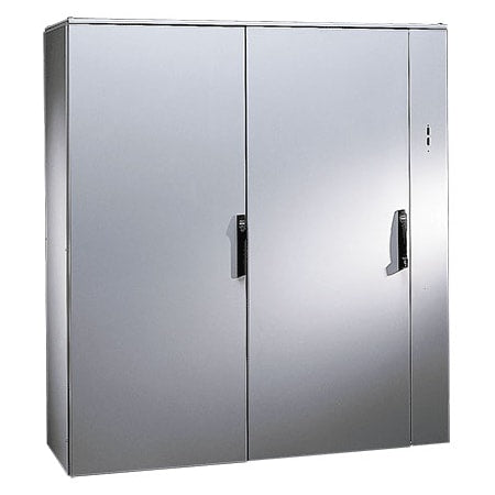 Nvent Hoffman PTDDC18185 - Latch Electrical Enclosures, 62.99 in H, 19.69 in D, 70.87 in W, NEMA 12, Mild Steel