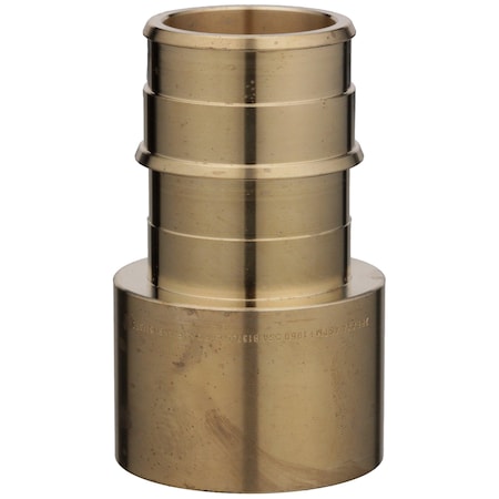 Zurn QE950GX - Strt, Brass, Barbed 1 5/64", Cup 1 1/2"