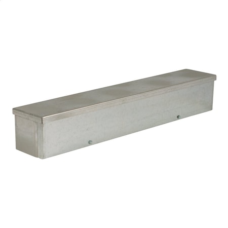 Wiegmann RSCG1212120GNK - Screws Electrical Enclosures, 12 in H, 12 in D, 120 in W, NEMA 3 R, Steel