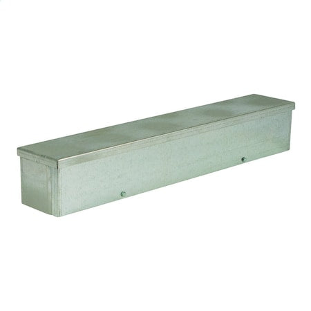 Wiegmann RSCG080836G - Screws Electrical Enclosures, 8 in H, 36 in D, 12 in W, 3 R, Carbon Steel
