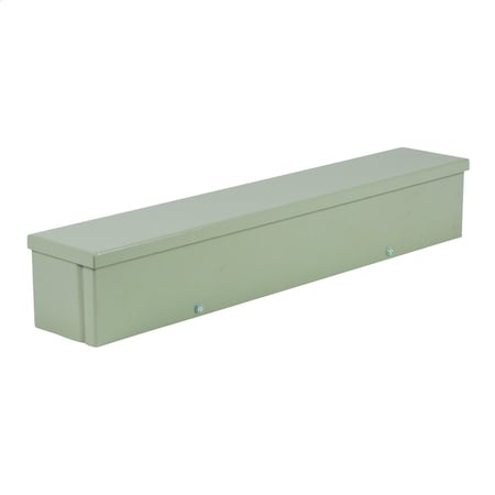 Wiegmann RSCG080860NK - Screws Electrical Enclosures, 8 in H, 60 in D, 8 in W, 3 R, Carbon Steel