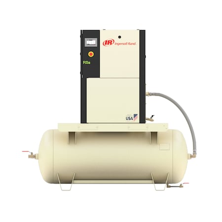 Ingersoll-Rand RSa15I-A125, 460/3/60, 120 GAL. - Rotary Screw Compressor,Three Phase,20hp