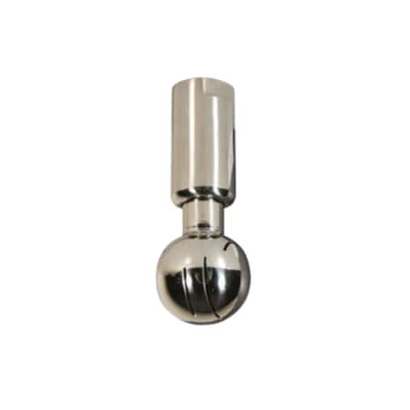 Sanitube SRH-100-360 - Rotating Spray Ball (360 Degrees) For Clip On To 1" Tube