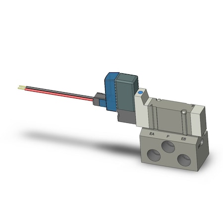 Smc SY3140-3LZ-01T - Valve,Sngl,5 Port,2 Pstn,110 VAC,1/8"Port