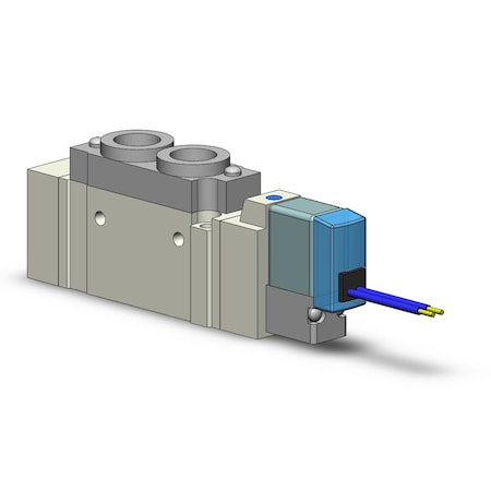 Smc SY5120-6G-01T - Valve,5 Port,2 Position,12 VDC,1/8" Port