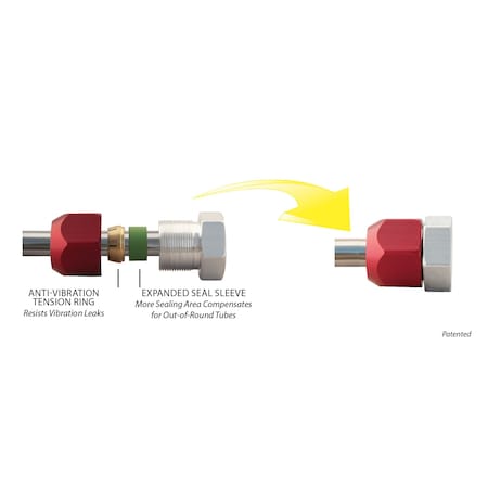 Airsept 77516 - Line Terminator Blockoff Kit,16mm OD lne