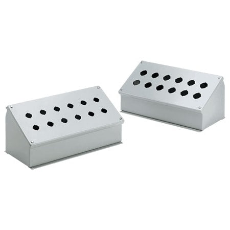 Nvent Hoffman E16PBAM - Captive Screws Electrical Enclosures, 11-3/4 in H, 9 in D, 10-3/4 in W, NEMA 12, Steel
