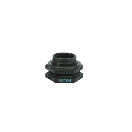 Banjo TF200V - Bulkhead Tank Flange,Polypropylene,2in,2in