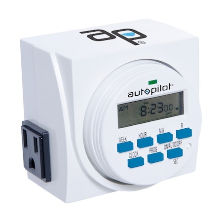Autopilot TM01715D - Dual Outlet 7-Day Grnded Digtl
