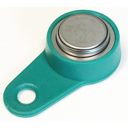 Timepilot 0100-TEAL - Teal-Colored DS1990 A Magnetic i Buttons 10 PK
