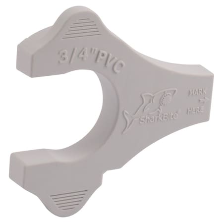 Sharkbite UIP712 - Disconnect and Gauge Clip, 3/4 in Tube Size, Brass