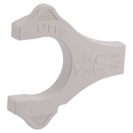 Sharkbite UIP714 - Disconnect and Gauge Clip, 1 in Tube Size, Brass