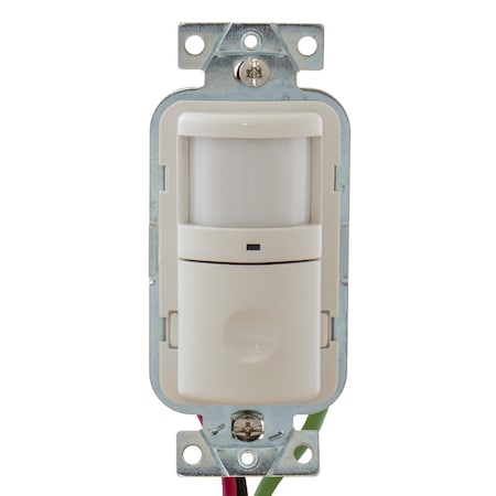 Hubbell Wiring Device-Kellems WS1001W - Vacancy Sensor,PIR,1200 sq ft,White