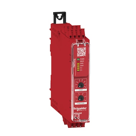 Schneider Electric XPSUAB31CC - Safety module UAB Cat.1 48-230 V spring