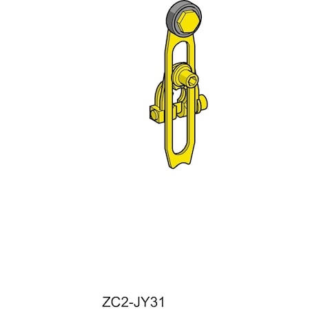 Telemecanique Sensors ZC2JY31 - Limit Switch Lever Arm,Rotary Lever Roller