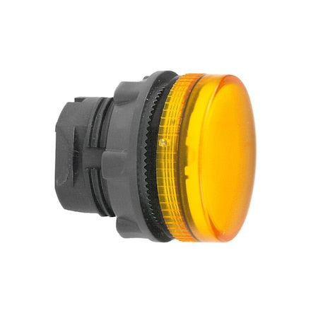 Schneider Electric ZB5AV05S - Head for pilot light, Harmony XB5, orange, 22 mm grooved lens ba9s bulb