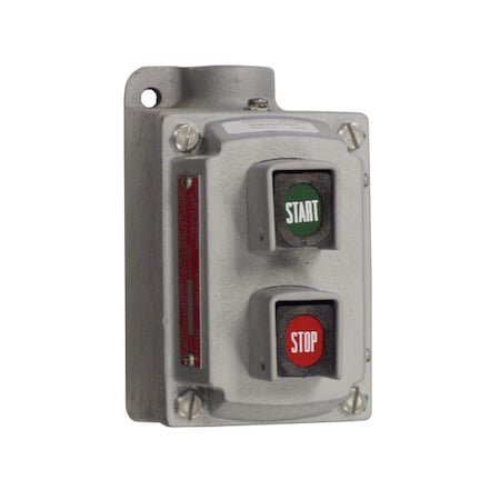 Appleton Electric SSBA1-2Q - Selector Switch, Non-Illum, 2 Pos, Gray