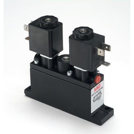 Aro A349SD-012-D - Solenoid Air Con Valve,Four-Way,150 psi