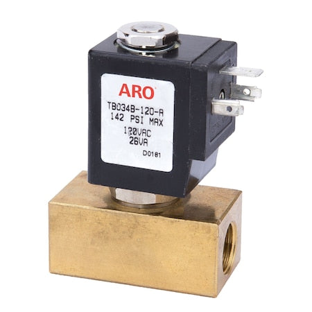 Aro TB034B-120-A - Vlv, Br, Dir, Buna, 2-Way, TB034 B-120-A