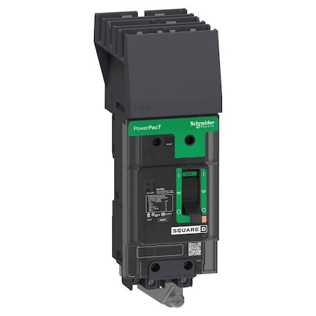 Schneider Electric BDA24060Y2 - Molded Case Circuit Breaker, POWERPACT B Series, 60 A, 2 Pole, 277/480 V AC, 25k A at 240 V AC, B Curve