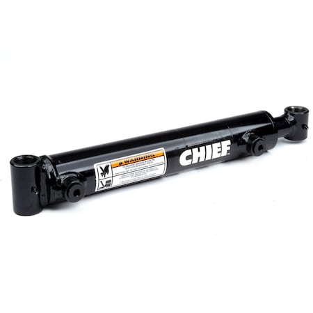 Chief 212696 - WT Welded Hydraulic Cylinder: 2.5 Bore x 24 Stroke - 1.5 Rod
