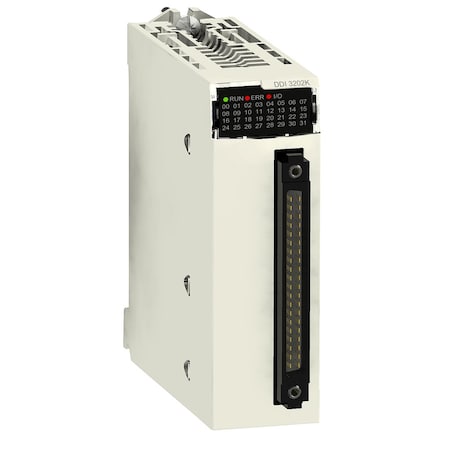 Schneider Electric BMXDDI3202K - Discrete input module, Modicon X80, 32 inputs, 24 V DC positive