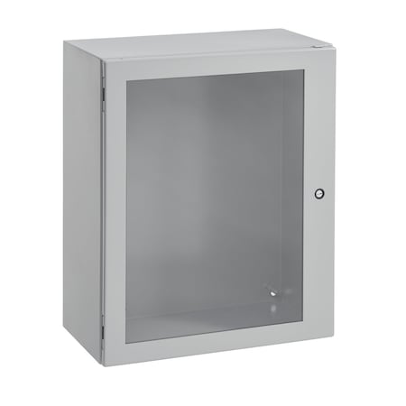 Nvent Hoffman CSD20166W - 1/4 Turn Latch Electrical Enclosures, 20 in H, 6 in D, 16 in W, NEMA 4, 12, Mild Steel