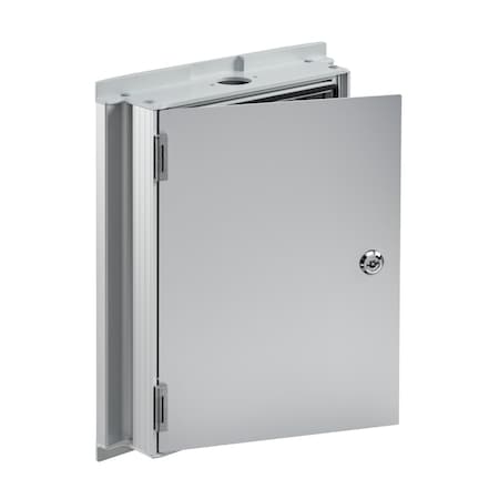 Nvent Hoffman SY353718A - Electrical Enclosures, 18.15 in H, 7.87 in D, 19.69 in W, 12, Aluminum