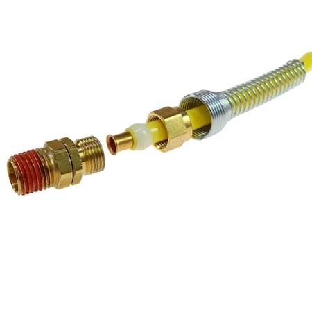 Coilhose Pneumatics RK098 - Nylon Coil Rpr Kit 5/16" ID x 1/4" MPT Swivel