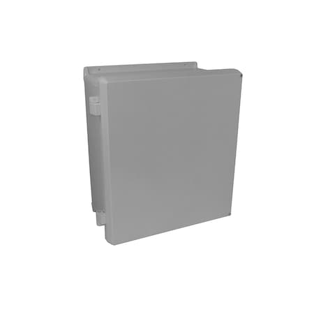 Vynckier VJ1614NHW - Screws Electrical Enclosures, 17.32 in H, 6.6 in D, 15.32 in W, NEMA 4 X, Fiberglass