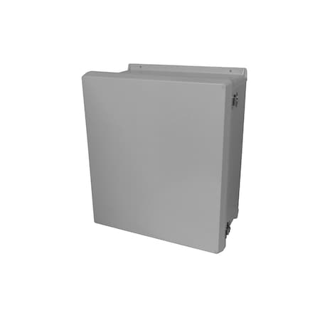 Vynckier VJ606NHWLL1 - Twist Latch Electrical Enclosures, 7.32 in H, 4.92 in D, 7.32 in W, NEMA 4 X, Fiberglass