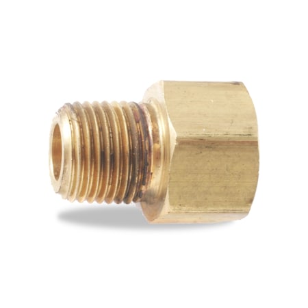 Velvac 018036 - Brass Pipe Fitting, 3/8" x 1/8" Pipe Size
