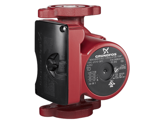 Grundfos 59896341 UPS15-58FC 3-speed cast iron Super Brute circulator pump 115V