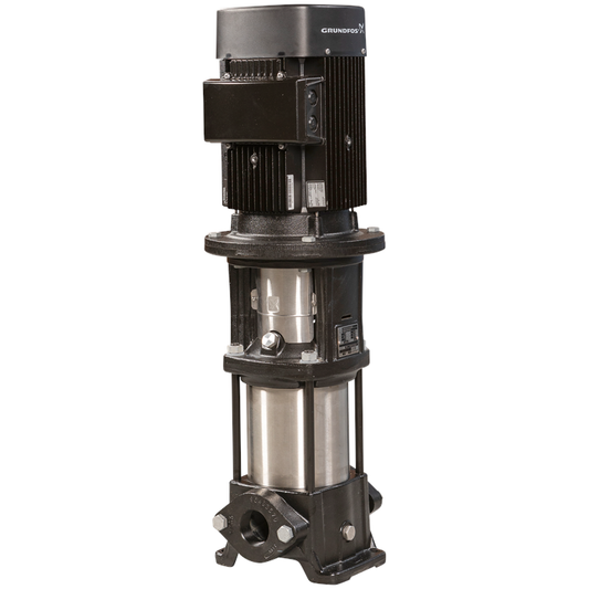 Grundfos CR 5-10 Vertical Multistage Centrifugal Pump 10-Stage High Pressure Boiler Feed and Water Transfer Pump Stainless Steel Impeller Structure MPN 96517013