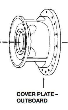 Bell & Gossett P75714 Outboard Volute Coverplate for VSC pumps