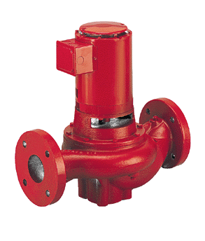 Bell & Gossett Series 80 7-1/2 HP In-Line Centrifugal Pump assembly