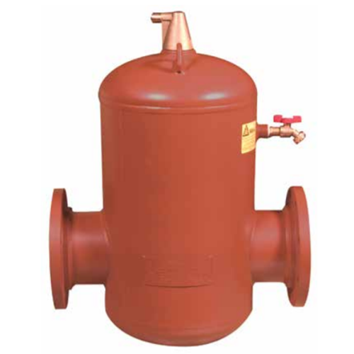 Taco TACO-4904A-125 4 inch flanged commercial air separator heavy duty steel shell mechanical submittal image