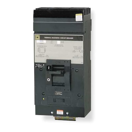 Square D LA26225AC - Molded Case Circuit Breaker, LA Series, 225 A, 2 Pole, 600 V AC, 42k A at 240 V AC