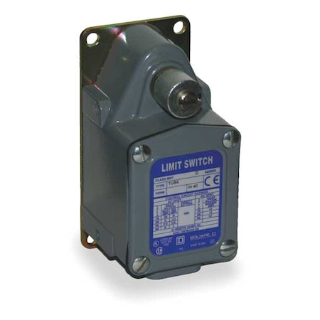 Telemecanique Sensors 9007TSB1 - Severe Duty Limit Switch, No Lever, Rotary, SPDT, 20 A at 600 V AC, Actuator Location: Side