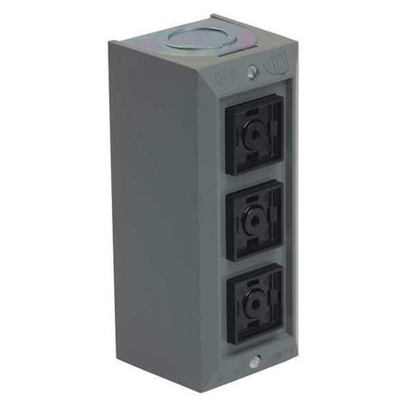 Square D 9001BG307 - Push Button Control Station,3 NO/3 NC,30mm