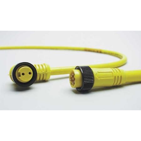 Brad Harrison 106002A01F120 - Cordset,6 Pin,Plug,Male