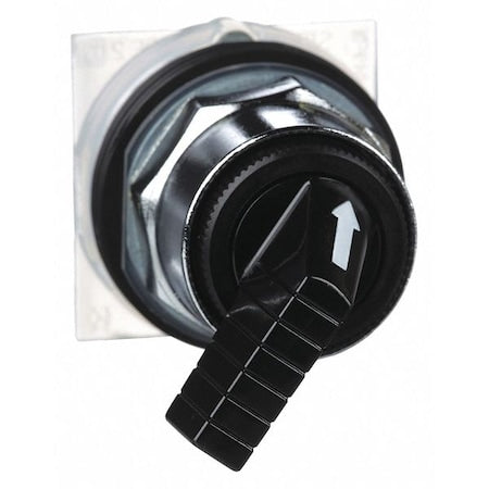 Schneider Electric 9001KS11FB - Long Handle Selector Switch,Black,2 Pos,30mm