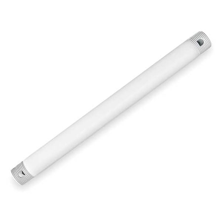 Hunter 22717 - Fan Downrod,White,Steel,3/4in Dia,12in L