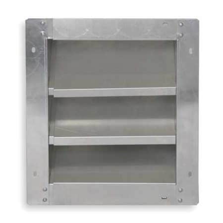 Dayton 2FTV9 - Louver,Adj w/ 28 to 46 In,Aluminum