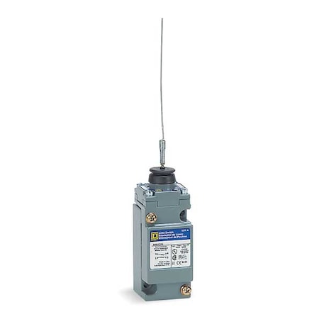 Telemecanique Sensors 9007C54L - Heavy Duty Limit Switch, Wobble Stick, 1 NC/1 NO, 10 A at 600 V AC, Actuator Location: Top