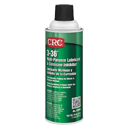 Crc 03005 - Corrosion Inhibitor, Wet Lubricant Film, 16 oz, Aerosol Can, 250 Degrees F Max Op Temp